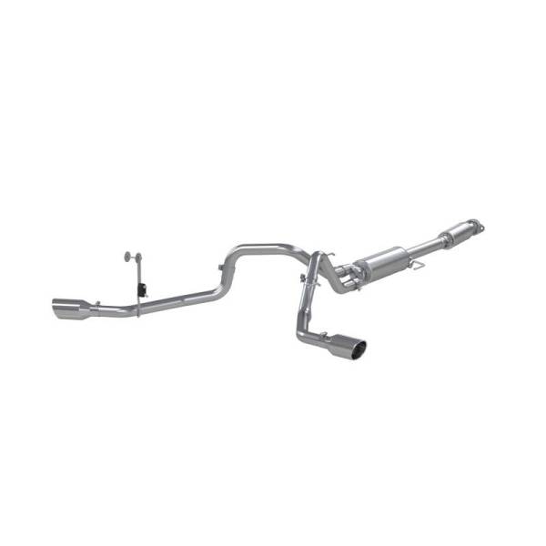 MBRP - MBRP 2021+ Ford F-150 5.0L/3.5L/ 2.7L Ecoboost 3in Cat Back 2.5in Dual Split Exit T409 Exhaust - S5213409