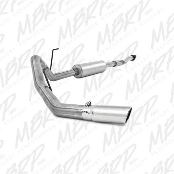 MBRP - MBRP 11-12 Ford F150 3in Cat Back Single Side Exit Alum Exhaust System - S5230AL