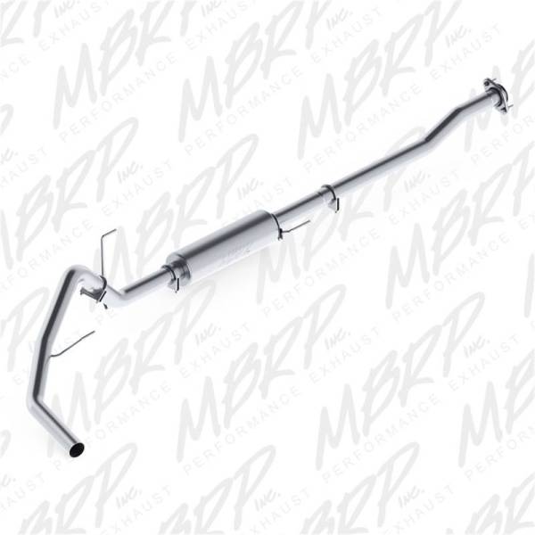 MBRP - MBRP 2011-2014 Ford F150 5.0L RC-LB EC/CC-6.5/5.5 box 3in Cat Back Single Side AL P Series Exhaust - S5230P