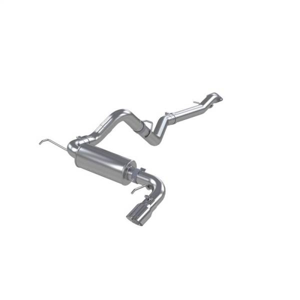 MBRP - MBRP 2021+ Ford Bronco 2.3L/2.7L EcoBoost 3in Aluminized Steel Catback Exhaust - S5235AL