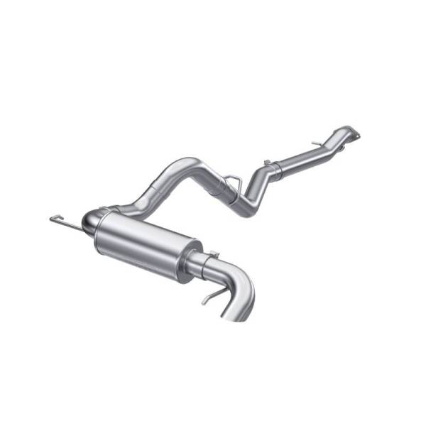 MBRP - MBRP 21-Up Ford Bronco 2.3L/2.7L EcoBoost 2/4DR T304 Stainless Steel High Clearance Cat-back Exhaust - S5237304