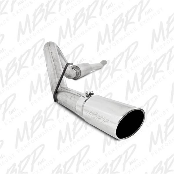 MBRP - MBRP 11-13 Ford F-250/350/450 6.2L V8 Gas 4in Cat Back Single Side Alum Exhaust System - S5246AL