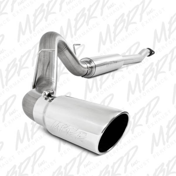 MBRP - MBRP 11-13 Ford F-150 3.5L V6 EcoBoost 4in Cat Back Single Side T409 Exhaust System - S5248409