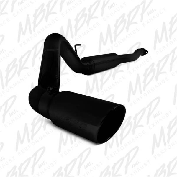 MBRP - MBRP 11-14 Ford F-150 3.5L V6 EcoBoost 4in Cat-Back Single Side AL Exhaust System - Black - S5248BLK