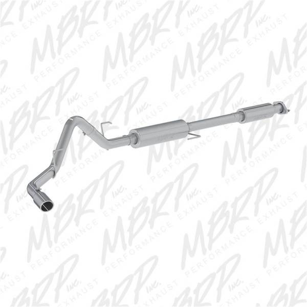 MBRP - MBRP 2015 Ford F-150 5.0L 3in Cat Back Single Side Exit T409 Exhaust System - S5256409