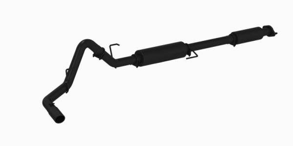 MBRP - MBRP 15-20 Ford F-150 5.0L 3in Cat Back Single Side Exit Black Exhaust System - S5256BLK