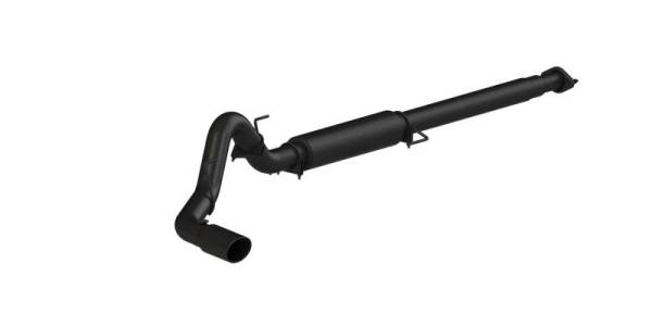 MBRP - MBRP 2015 Ford F-150 2.7L / 3.5L EcoBoost 4in Cat Back Single Side Black Exhaust System - S5259BLK