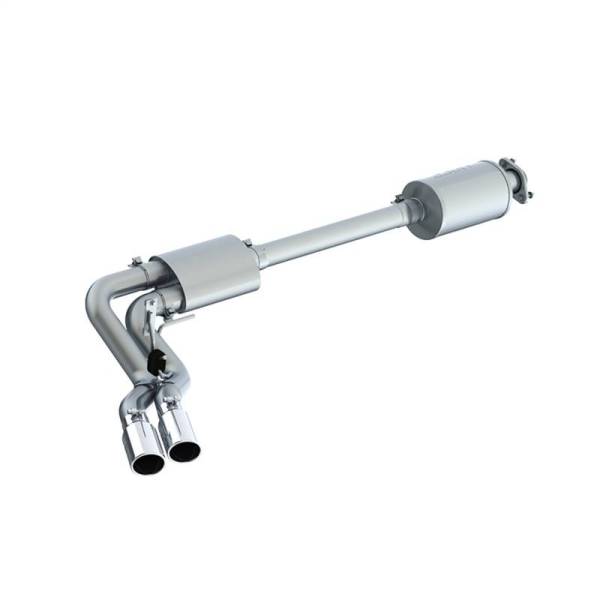 MBRP - MBRP 15-20 Ford F150 T409 Pre-Axle 4in OD Tips Dual Outlet 3in Cat Back Exhaust - S5262AL