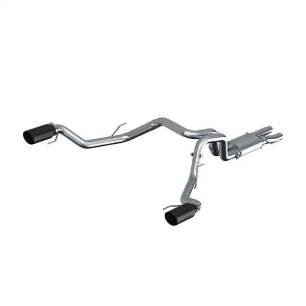 MBRP - MBRP 17-20 Ford F-150 Raptor 3.5L Ecoboost Dual Rear Exit T409 3in Resonater Back Exhaust System - S5264409