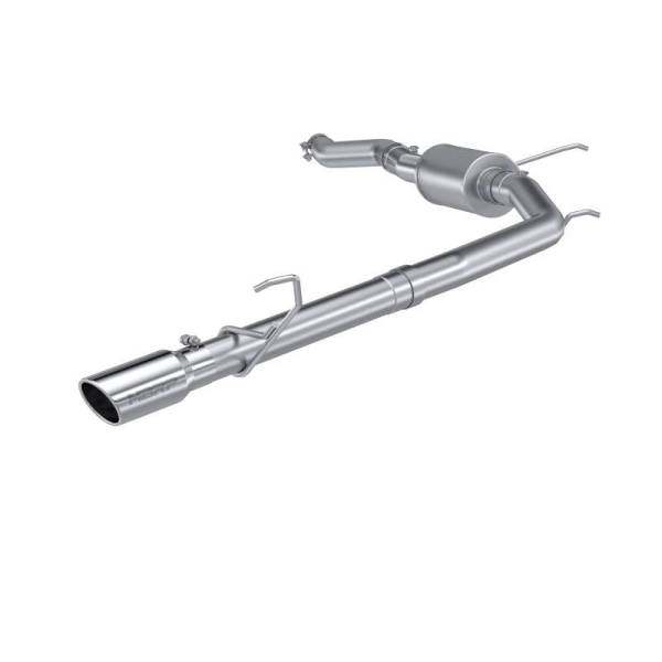 MBRP - MBRP 2022+ Ford Maverick Aluminized Steel 4in OD Tip Single Side Exit 3in Cat Back Exhaust - S5267AL