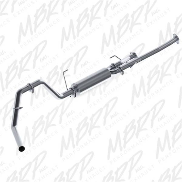 MBRP - MBRP 09-19 Toyota Tundra 5.7L EC-Std. & SB/CC-SB Cat Back Single Side AL P Series Exhaust - S5314P