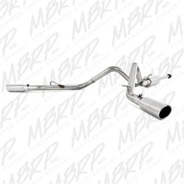 MBRP - MBRP 05-13 Toyota Tacoma 4.0L EC/CC Dual Split Side T409 Cat Back Exhaust - S5328409