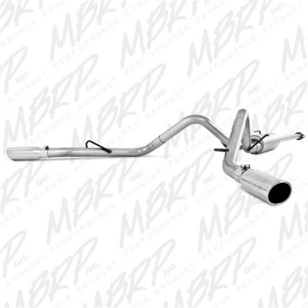 MBRP - MBRP 05-13 Toyota Tacoma 4.0L EC/CC AL Dual Split Side Cat Back Exhaust - S5328AL