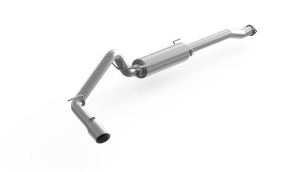 MBRP - MBRP 2016 Toyota Tacoma 3.5L Cat Back Single Side Exit Aluminized Exhaust System - S5338AL