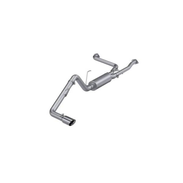 MBRP - MBRP 22-23 Nissan Frontier 3.8L 3in Tip 3in Cat Back Single Side Exit Street Profile - Aluminized - S5407AL