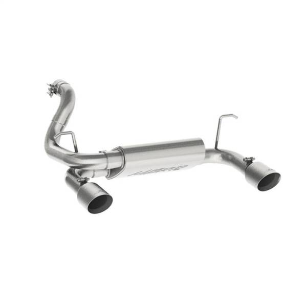 MBRP - MBRP 2018+ Jeep Wrangler (JL) 3.6L V6 Dual Rear Exit Axle Back T409 Exhaust System - S5529409