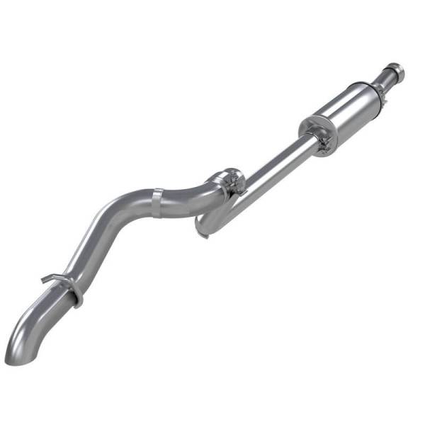 MBRP - MBRP 18-20 Jeep Wrangler JL 2.5in Single Rear Exit Cat Back Exhaust - T304 - S5533304