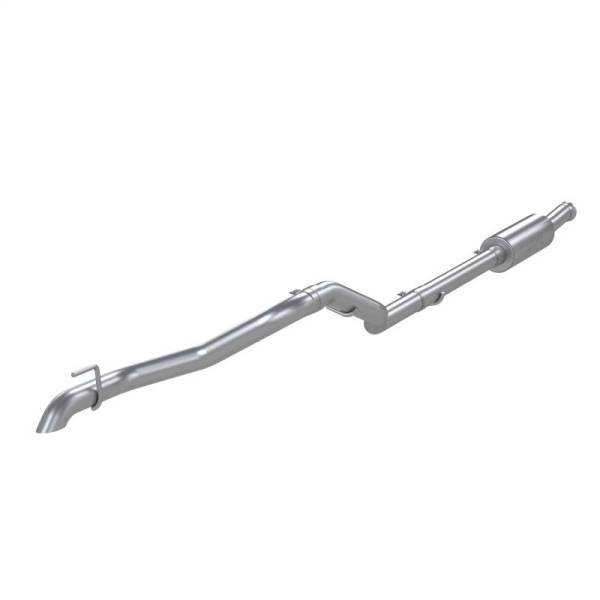 MBRP - MBRP 2020 Jeep Gladiator 3.6L 2.5in Single Rear Exit Cat Back Exhaust - Aluminized (Off-Road) - S5537AL