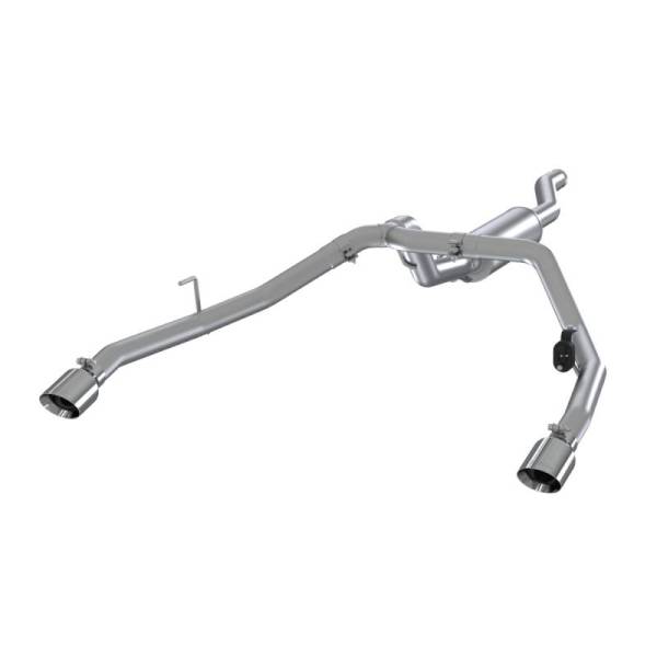 MBRP - MBRP 2020 Jeep Gladiator 3.6L 2.5in Dual Rear Exit Cat Back Exhaust 304 - S5538304