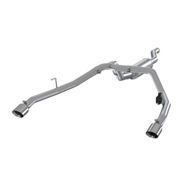 MBRP - MBRP 2020 Jeep Gladiator 3.6L 2.5in Dual Rear Exit Cat Back Exhaust Aluminized - S5538AL