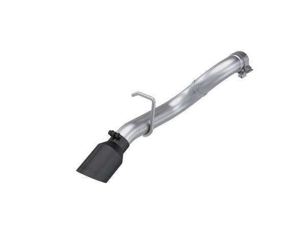 MBRP - MBRP 18-24 Jeep Wrangler 3.6L T409 Stainless Steel 2.5in Axle-Back Turn Down Exit - Black Tip - S5539409BT