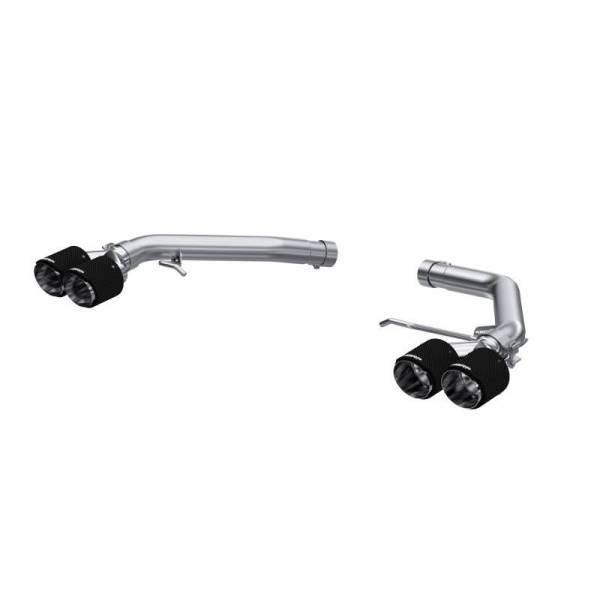 MBRP - MBRP 14-17 Audi SQ5 3.0T Dual Rear Exit Axle Back w/ Quad Carbon Fiber Tips - T304 - S56033CF