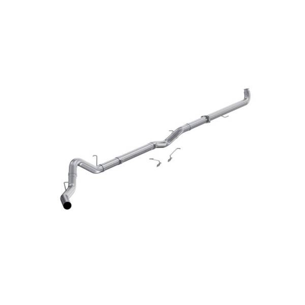 MBRP - MBRP 01-04 Chevrolet/GMC Silverado/Sierra 2500/3500 6.6L 4in Downpipe-Back Exhaust Single Side Exit - S6005SLM