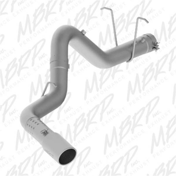 MBRP - MBRP 11 Chev/GMC 2500/3500 4in Filter Back Single Side Aluminum Exhaust System - S6032AL