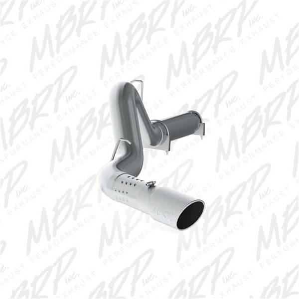 MBRP - MBRP 11-18 Chevy/GMC 2500/3500 5in Filter Back Single Side T409 Exhaust System - S60360409