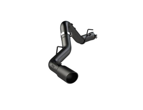 MBRP - MBRP 2020+ GMC/Chevy 2500/3500 6.6L Duramax 4in Mand Bent Tubing Pro-Ser Cat Back Single Side - Blk - S6059BLK