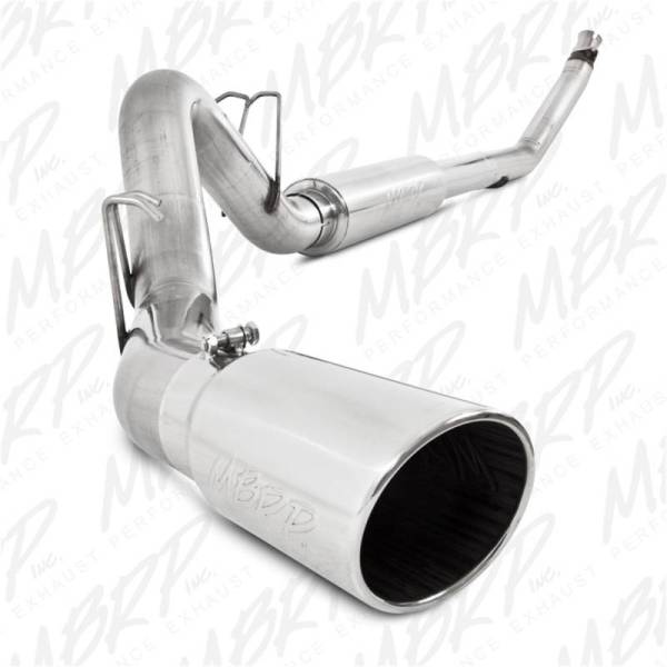 MBRP - MBRP 1994-2002 Dodge 2500/3500 Cummins Turbo Back Single Side (94-97 Hanger HG6100 req.) - S6100409