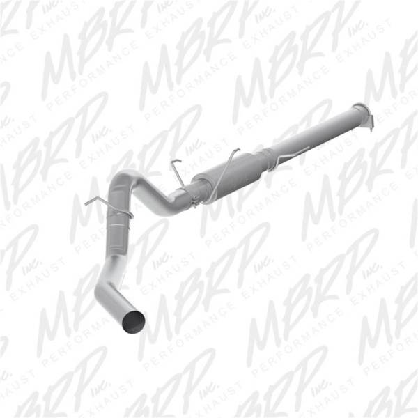 MBRP - MBRP 2004.5-2007 Dodge 2500/3500 Cummins 600/610 Cat Back P Series Exhaust System - S6108P