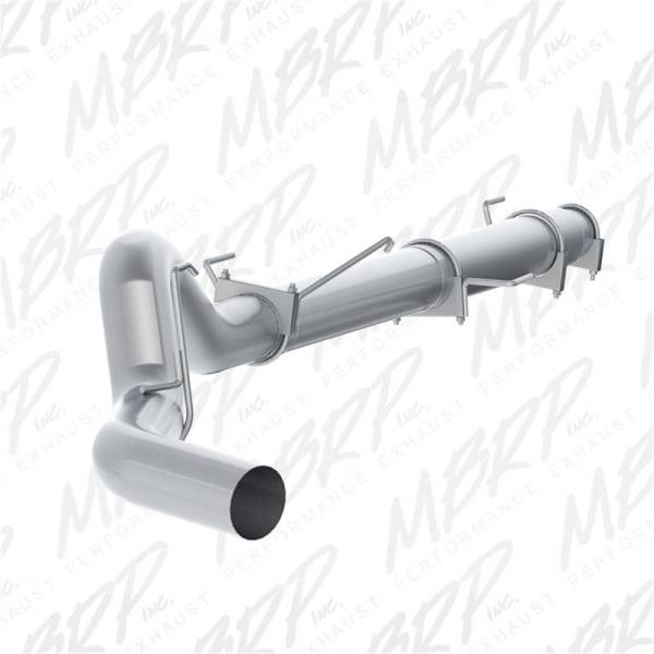 MBRP - MBRP 2500/3500 Cummins 600/610 5in Cat Back Single Side Exit No Muffler AL - S61180PLM