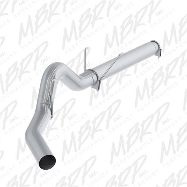 MBRP - MBRP 2500/3500 Cummins 6.7L 5in Filter Back Single Side No Muffler AL - S61340PLM