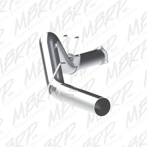 MBRP - MBRP F-250/350/450 6.7 L 5in Filter Back Single Side Exit No Muffler AL - S62530PLM