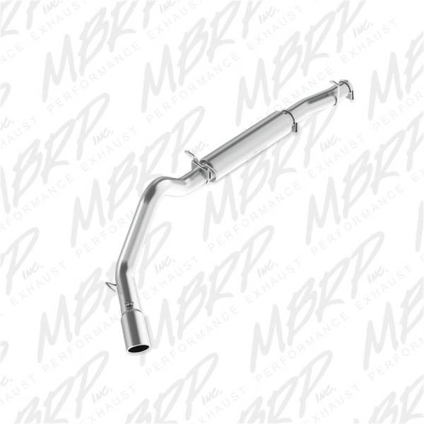 MBRP - MBRP 04-07 Ford 6.0L E-250/350 Van 4in Cat Back Single Side Exit Alum Exhaust - S6285AL