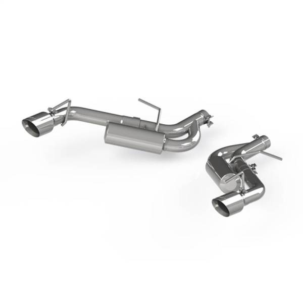 MBRP - MBRP 16-19 Chevrolet Camaro 2.5in T304 Non NPP Axle Back Exhaust System - 4in Dual Wall Tips - S7038304