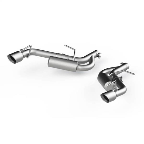 MBRP - MBRP 16-19 Chevrolet Camaro 2.5in Aluminum Non NPP Axle Back Exhaust System - 4in Dual Wall Tips - S7038AL