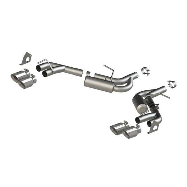 MBRP - MBRP 16-19 Chevrolet Camaro V6 2.5in T304 NPP Dual Axle Back Exhaust w/ 4in Quad Dual Wall Tips - S7039304