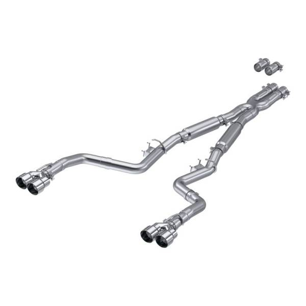 MBRP - MBRP 17-Up Dodge Challenger 5.7L/6.2L/6.4L Aluminized Catback Exhaust - S7113AL