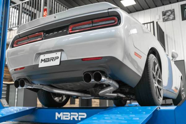 MBRP - MBRP 15-16 Dodge Challenger 5.7L HEMI Cat Back Dual Split Rear - S7116AL