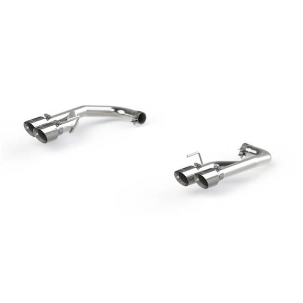 MBRP - MBRP 18-20 Ford Mustang GT 2.5in T304 Non Active Dual Axle Back Exhaust System - 4in Dual Wall Tips - S7211304