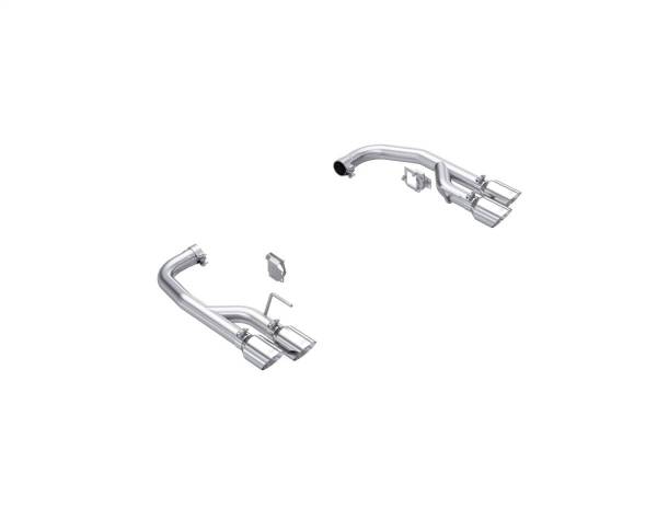 MBRP - MBRP 2024+ Mustang GT 5.0L Aluminized Steel 2.5in Axle-Back Exhaust w/ Dual-Rear Quad Exhaust Tips - S7281AL