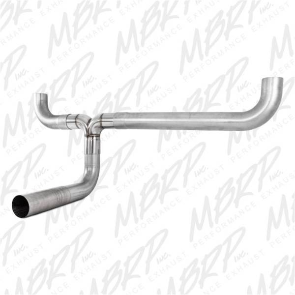 MBRP - MBRP Universal Full size Pickup T pipe kit AL - UT2001