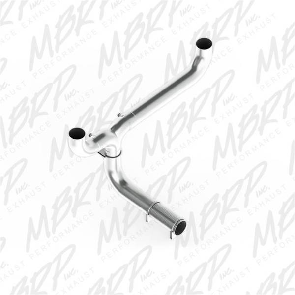 MBRP - MBRP Universal Full size Pickup T pipe T409 - UT5001