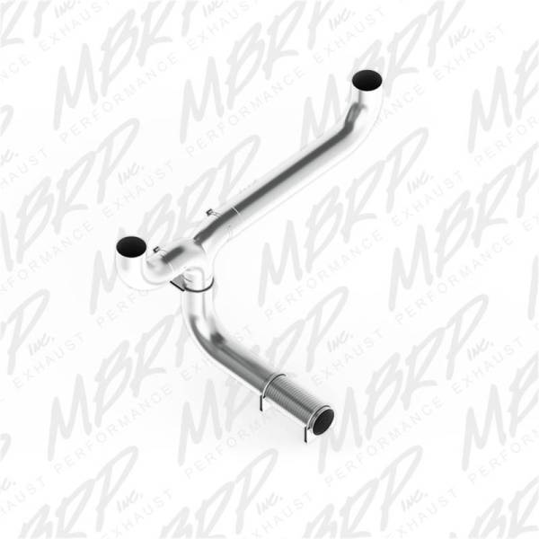 MBRP - MBRP Universal Full size Pickup T pipe AL - UT6001