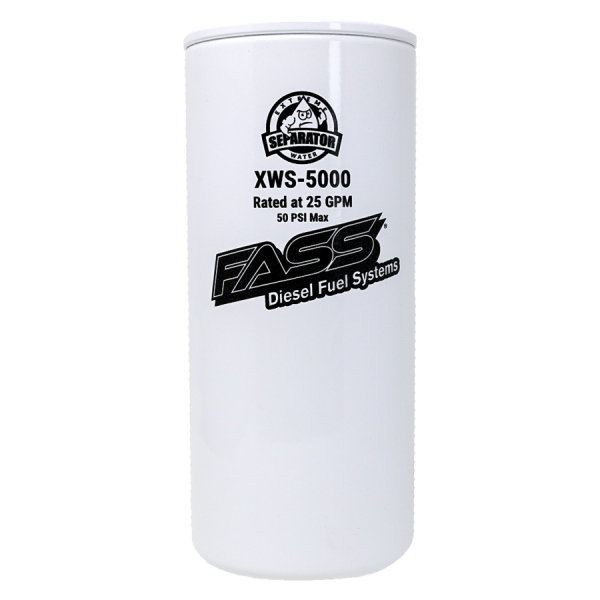 FASS Fuel Systems - FASS 1-12in Transfer Tank Filter (Extreme Water Separator) XWS-5000 - XWS5000