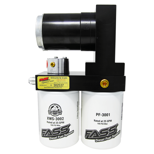 FASS Fuel Systems - FASS 20-22 GM Duramax 140gph Titanium Series Fuel Air Separation System - TSC15180F140G