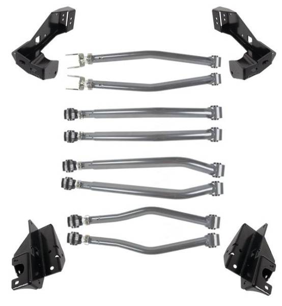 Synergy Mfg - Synergy 07-18 Jeep Wrangler JK/JKU Long Arm Upgrade Kit - 8024