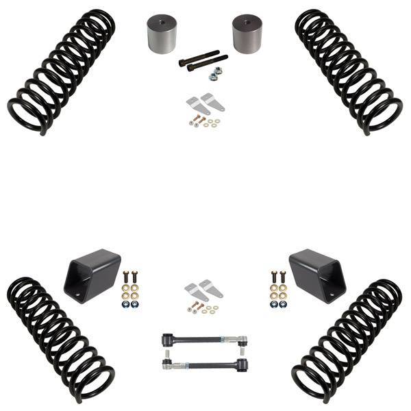 Synergy Mfg - Synergy 07-18 Jeep Wrangler JKU 4 DR 2.0in Lift Starter Kit RHD Compatible - 8040-20